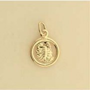 GPC 12mm SCORPIO ZODIAC PENDANT        =