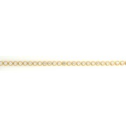 GPC 3mm CZ ROUND LINK TENNIS BRACELET