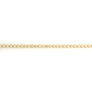 GPC 3mm CZ ROUND LINK TENNIS BRACELET