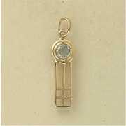 GPC BLUE TOPAZ RM STYLE PENDANT