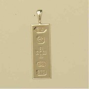 GPC 22x8mm HOLLOW MILLENIUM INGOT      =