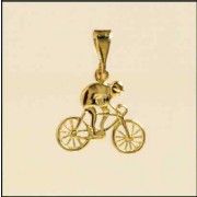 GPC SMALL RACING CYCLIST CHARM         =