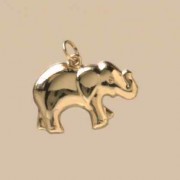 GPC HOLLOW ELEPHANT PENDANT