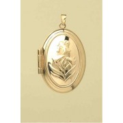 GPC LOCKET FLORAL BLUEBELLS            =