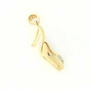 9ct DIAMOND SET MULE SHOE