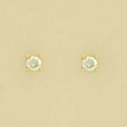 9ct 30pt DIAMOND CLAW SET STUDS       1Q