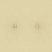 9ct 7.5pt DIAMOND CLAW SET STUDS