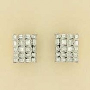 9ct 1ct SQ.DIA.13x10mm RECT.STUDS