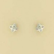 9ct 10pt DIAMOND 5 STONE STUDS