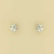 9ct 10pt DIAMOND 5 STONE STUDS