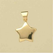 GPC 14mm HOLLOW STAR PENDANT           =