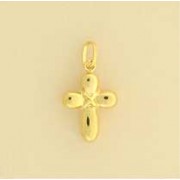 GPC 14x10mm PLAIN HOLLOW CROSS