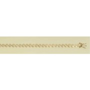 9ct 1.0ct DIAMOND LINE BRACELET