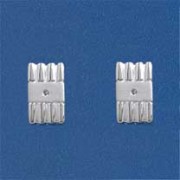 SPC DIA.SET RECT.TWO-TONE LINED STUDS