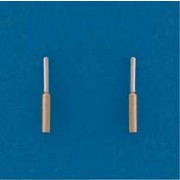 SIL/9ct SMALL TUBE STUDS               =