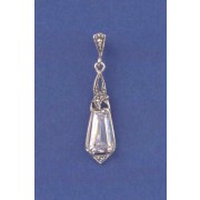 SPC TRIANGULAR SHAPE CZ VICTORIAN DROPS