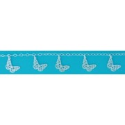 SPC 5 LASER CUT BUTTERFLYS ON TRACE BRAC