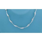 SPC LINKED DROPLETS NECKLACE           =