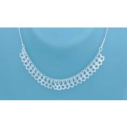 SPC LOTS OF OPEN FLOWERS SNAKE CHAIN