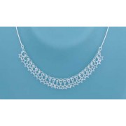 SPC LOTS OF OPEN STARS SNAKE CHAIN     =