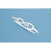 SPC CZ SET FIGURE 8 CLIP BANGLE        =