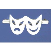 SPC THEATRE MASK BROOCH                =