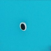 SPC 6x4mm OVAL ONYX STUD               =