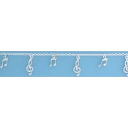 SPC MUSIC NOTES CHARM BRACELET         =