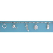 SPC CUP/SHOE/TIF HEART CHARM BRAC      =