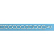SPC WIREWRAPPED CURB LINK BRACELET     =