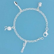 SPC GARDEN TOOLS CHARM BRACELET        =