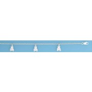 SPC 6" TEDDY BEARS CHILDS CHARM BRAC   =