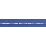 410 16" BLUE ENAMELLED BEAD CHAIN