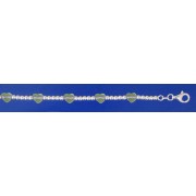 SPC BEAD BRACELET WITH COLOURED HEARTS