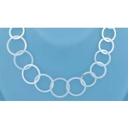 SPC FLAT WIRE RINGS GRADUATED CHAIN    =