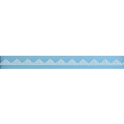SPC CROCHET STYLE TRIANGULAR BEAD CHAIN