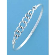 SPC CURB CHAIN LINK CLIP BANGLE        =