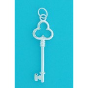 SPC CLUB SHAPE TOP 35m PLAIN KEY PENDANT