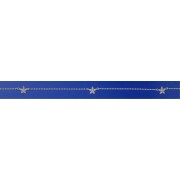 SPC MARQUIS CZ FLOWERS BEAD CHAIN ANKLE=