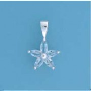 SPC 12mm MARQUISE IMM.CIT.FLOWER PEND  =