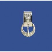 SPC HEART CZ BUCKLE SLIDER PENDANT     =