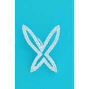 SPC CZ SET STYLISED BUTTERFLY PENDANT  =