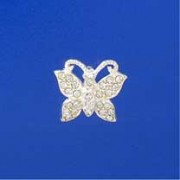 SPC 13mm DIAMONTE SET BUTTERFLY PENDANT