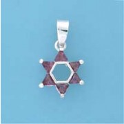 SPC 14mm AM SET STAR OF DAVID PENDANT