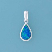 SPC TEARDROP RECON.OPAL PENDANT        =