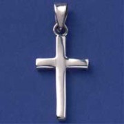 SPC 26x16mm PLAIN SOLID CROSS          =