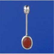 SPC OVAL CORNELIAN PENDULUM PENDANT