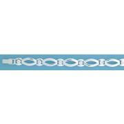 SPC MATT/POLISHED CZ SET BRACELET      =
