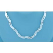 SPC 16" CURVED PLATE NECKLACE          =