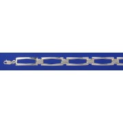 SPC 25x9mm OPEN RECT.LINKED BRACELET   =